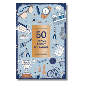 Activity Book: 50 Things About My Father (Fill-in Gift Book)