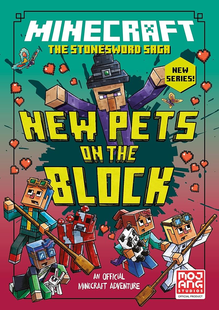 MINECRAFT: NEW PETS ON THE BLOCK (Stonesword Saga) cover image