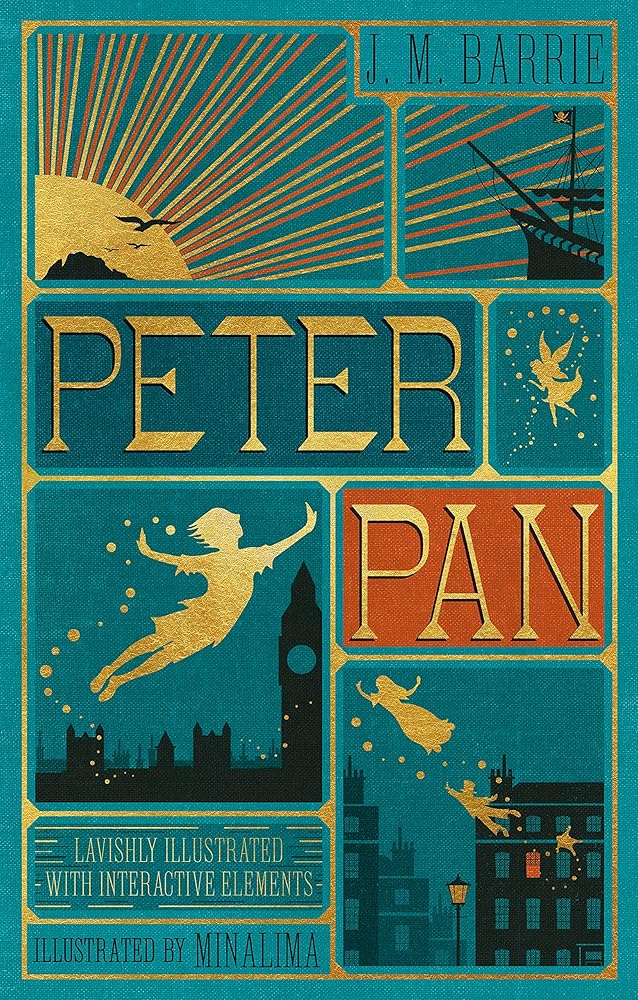 Peter Pan (MinaLima Edition) (lllustrated with Interactive Elements) cover image