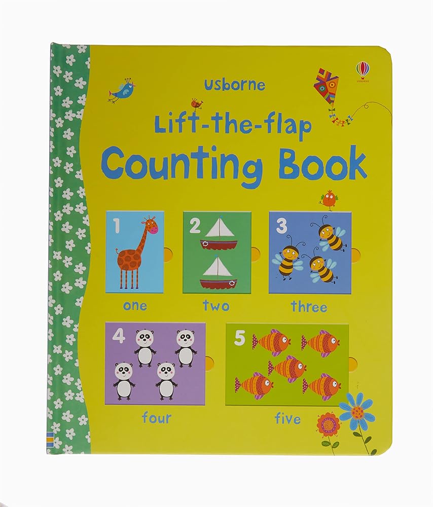 Lift the Flap Counting Book (Preschool Learning) cover image