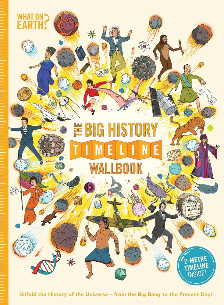 The Big History Timeline Wallbook: Unfold the History of the Universe - from the Big Bang to the Present Day (Timeline Wallbooks) cover image