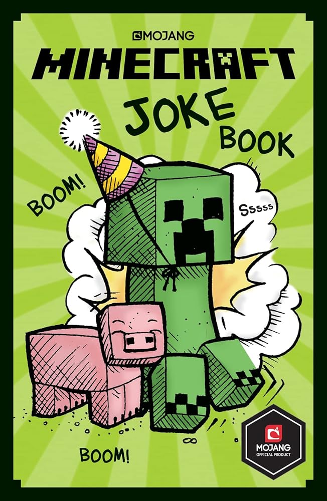 Minecraft Joke Book cover image