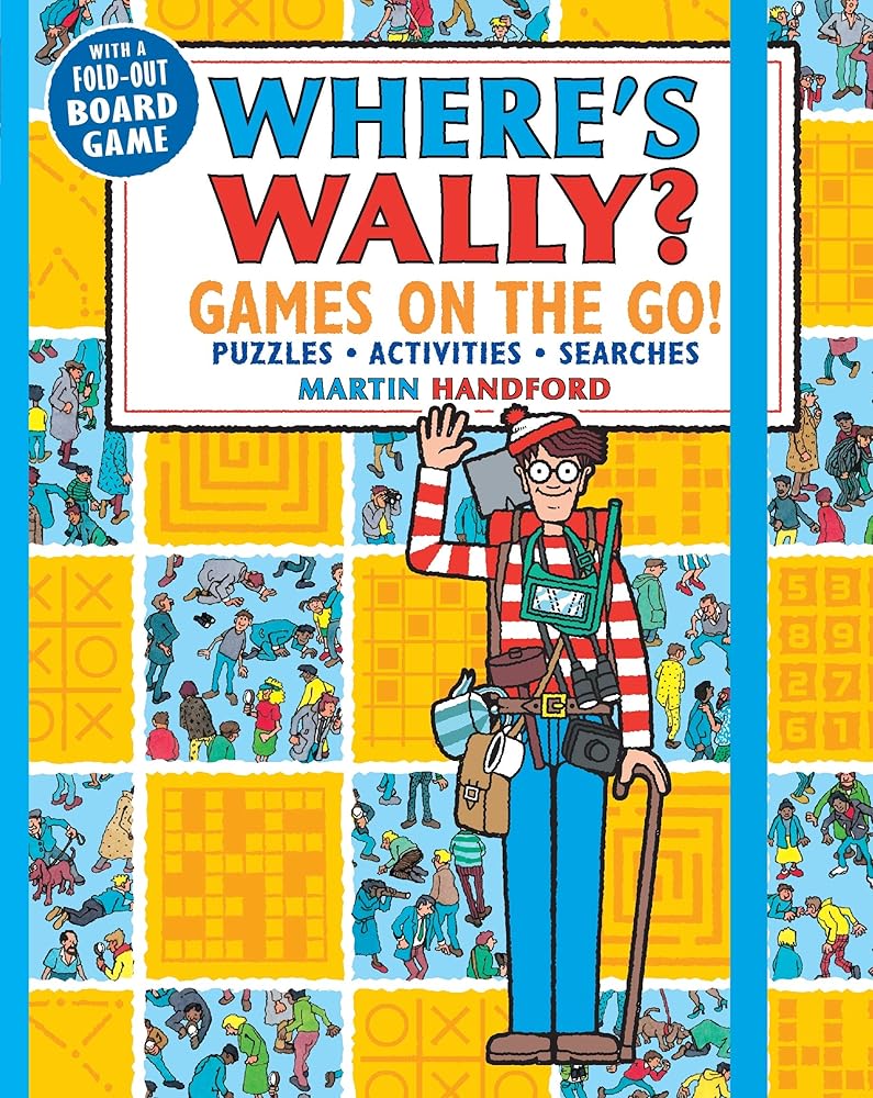 Where's Wally? Games on the Go! Puzzles, Activities & Searches cover image