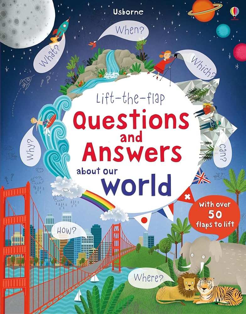 Lift Flap Questions Answers Our World cover image