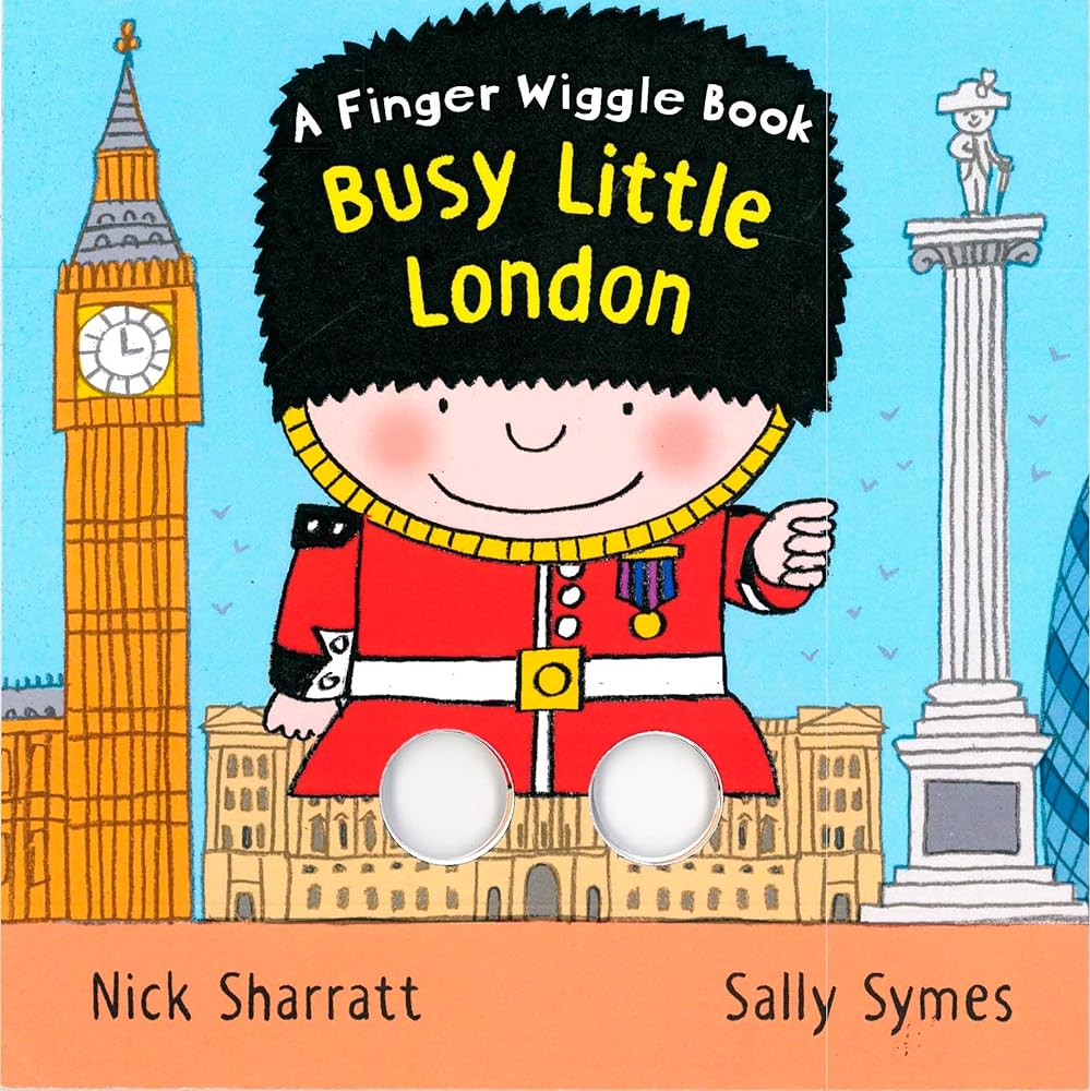 Busy Little London: A Finger Wiggle Book cover image