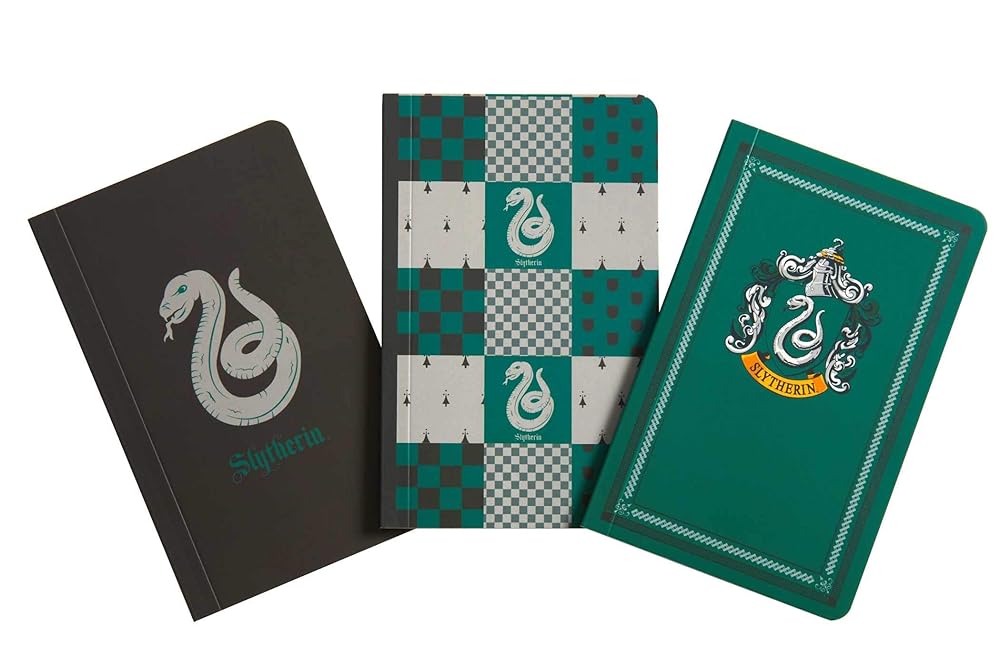 Harry Potter: Slytherin Pocket Notebook Collection (Set of 3) cover image