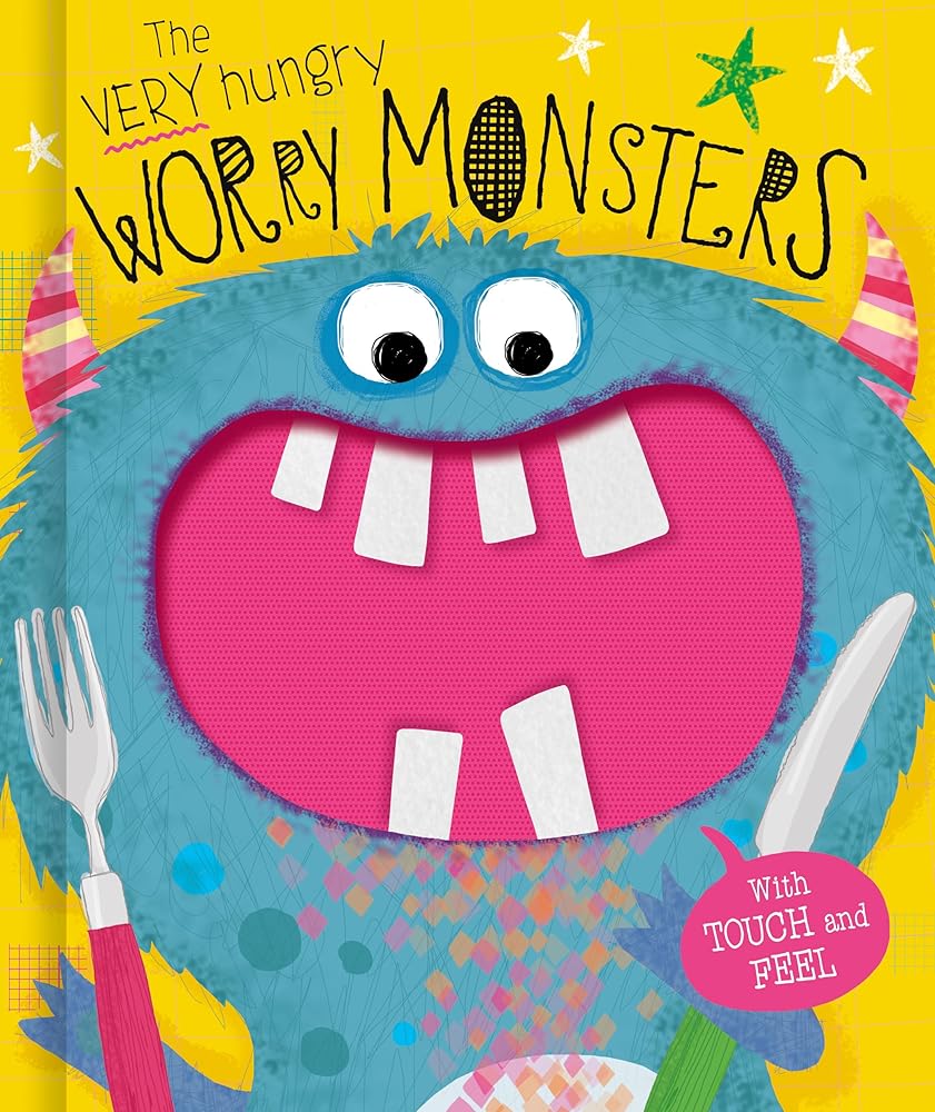 The Very Hungry Worry Monsters (board book with touches) cover image