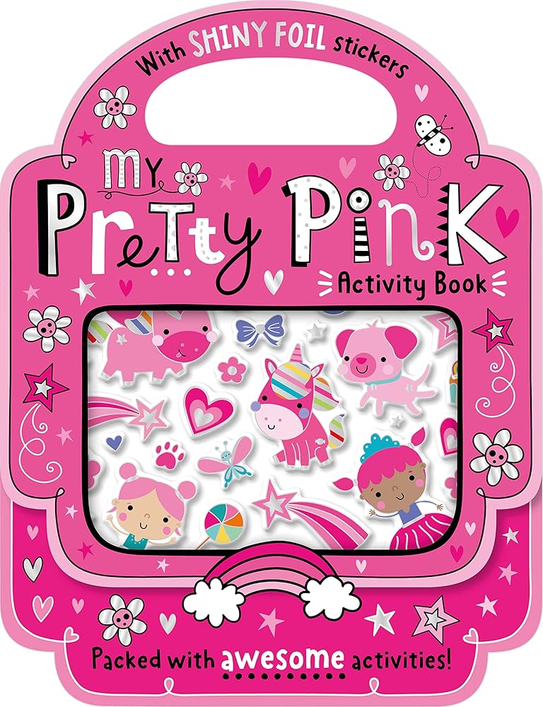 My Pretty Pink Activity Book cover image