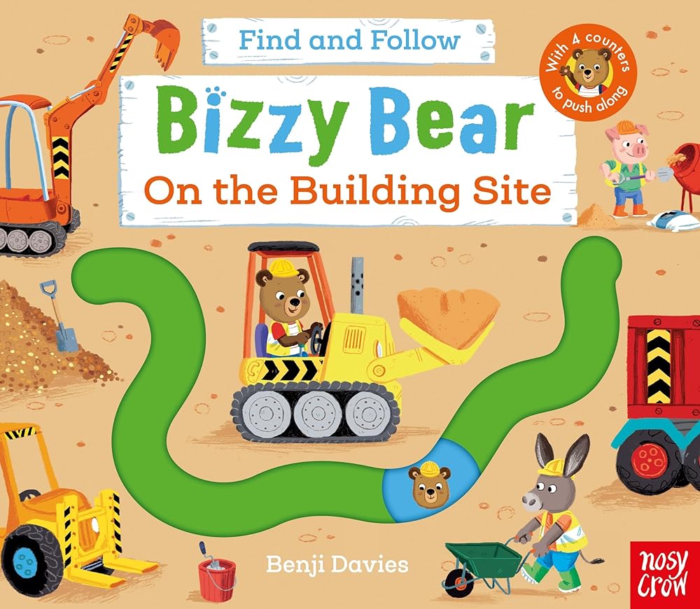 Bizzy Bear: Find and Follow On the Building Site cover image
