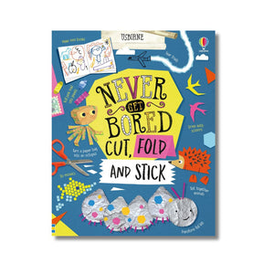 Activity Book: Never Get Bored Cut, Fold and Stick