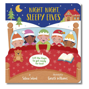 Board Book: Night Night, Sleepy Elves