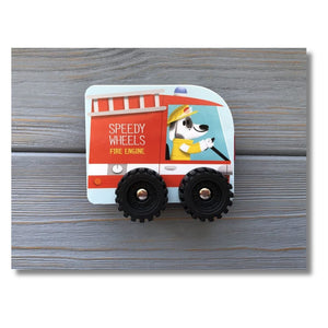 Board Book: Speedy Wheels Firetruck Fire engine