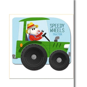 Board Book: Speedy Wheels Tractor