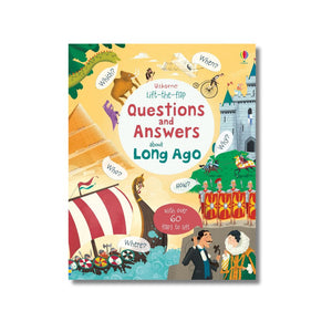 Boardbook: Lift-the-flap Questions and Answers about Long Ago