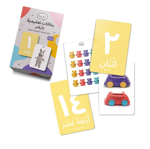Flashcards - Numbers بطاقات تعليمية - الأرقام