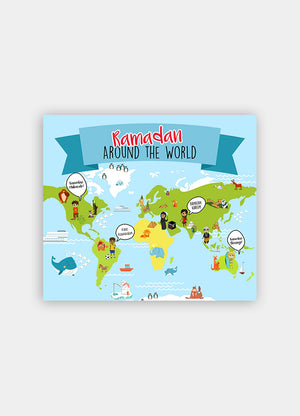 Hardcover My Ramadan Journal Around the World