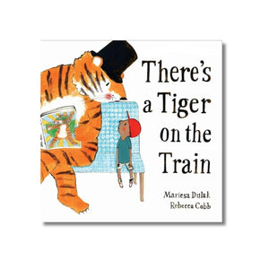 Paperback: There’s a Tiger on the Train